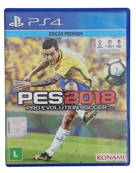 PES 2018 Pro Evolution Soccer PS4 Geração Bit Games