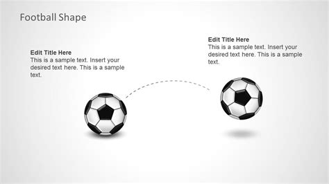 soccer football shape  powerpoint slidemodel