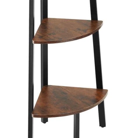 Étagère Dangle Style Industriel 34 X 34 X 1585 Cm Bibliothèque et