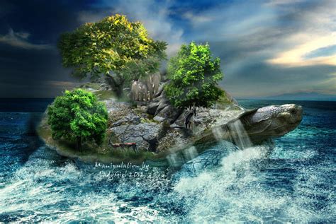The World On The Turtles Back By Ladygirlmc On Deviantart
