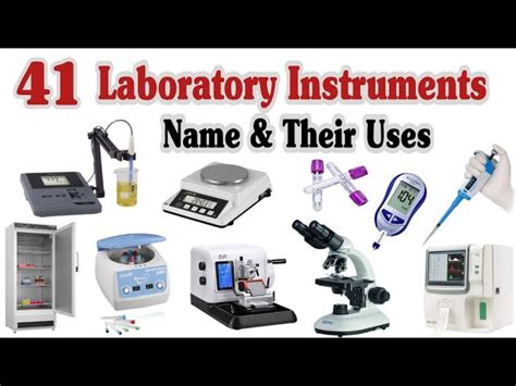 laboratory equipment names