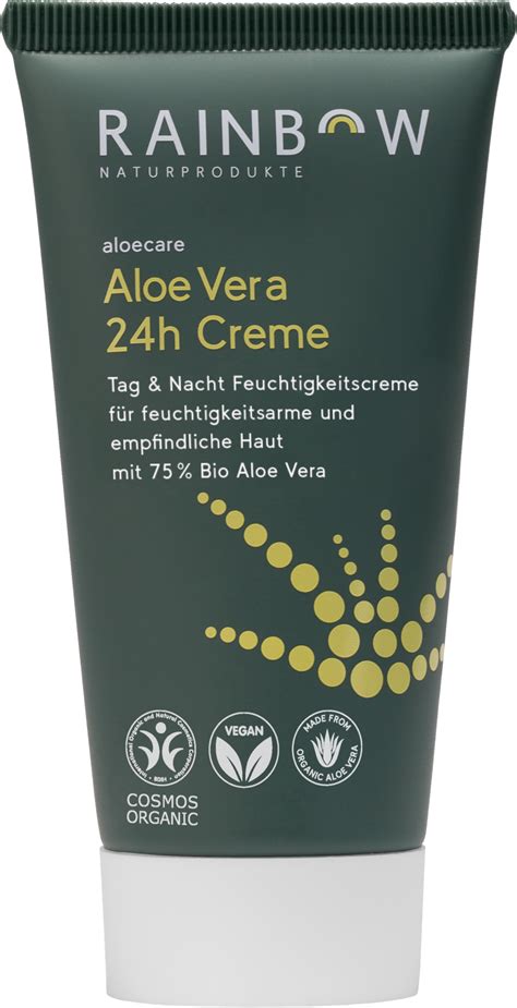 Rainbow Naturprodukte Aloecare Aloe Vera 24h Cream 50 Ml Ecco Verde