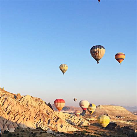 Soar Above The Fairy Chimneys Hot Air Balloon Ride In Cappadocia