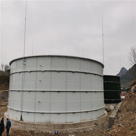 Glass Lined Steel Tank Stored Clean Water With External Vertical Ladder Internal Ladder China