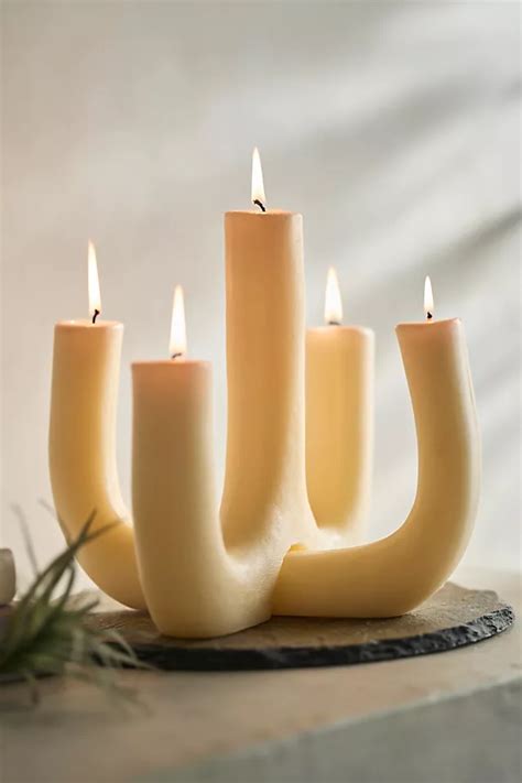 Sculptural 5 Wick Candle Terrain