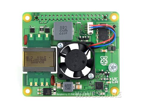 Raspberry Pi Poe Hat 树莓派3b4b以太网供电扩展板