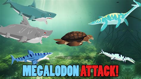 Megalodon Fights Sea Monsters لنظام Android تنزيل