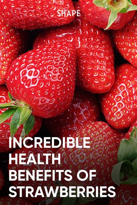 The Health Benefits Of Strawberries Are Hard To Beat Strawberry