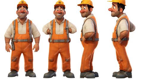 Premium Photo Oill Rig Worker Friendly Looking Man Wearing Saftey