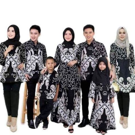 Jual ASKA COUPLE BATIK COUPLE KELUARGA MOTIF DAUN PUTIH TERBARU