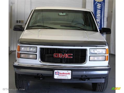 1997 Olympic White Gmc Sierra 1500 Sle Extended Cab 4x4 18234938 Photo