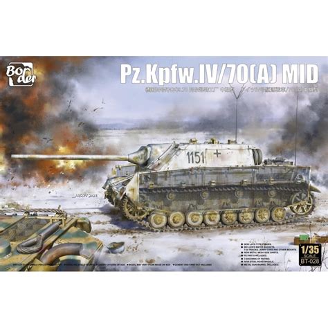 Border Models Bt Jagdpanzer Iv L A Mid Military Model Kit