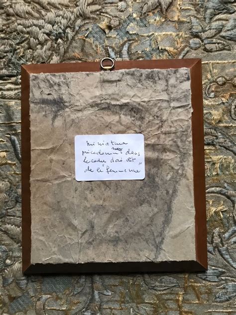 Proantic Naked Woman Painted On Ivory