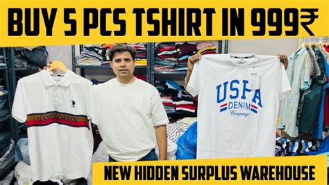 Buy Pcs Branded Tshirt In Biggest Surplus Warehouse Of Delhi