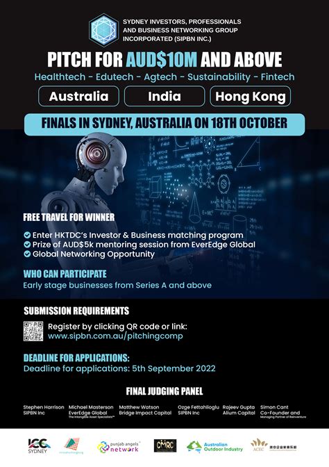 Global Scale-up competition -opportunity to raise AUD10 + million