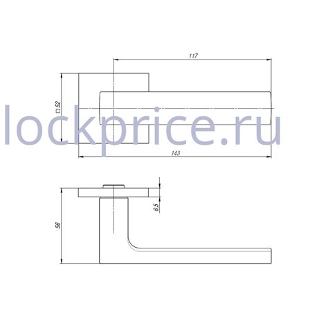 Ручка раздельная Armadillo (Армадилло) SKY USS FSG-39 Флорентийское ...
