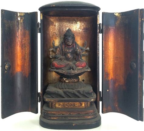 Very Rare Outstanding Late Edo Period Eight Armed Buddha Catawiki