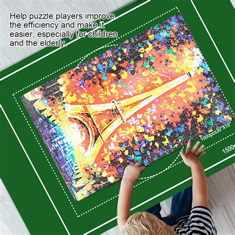 TureClos Jigsaw Puzzle Board Mat Portable Puzzle Mat for Puzzle Storage ...