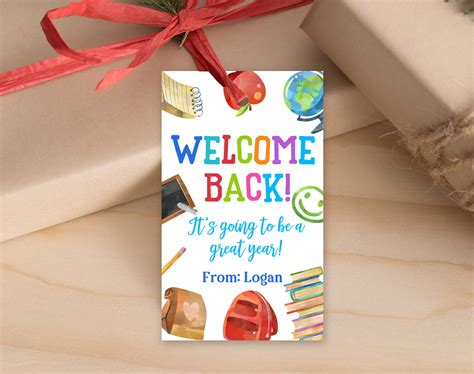 Teacher Welcome Back T Tags Etsy Uk