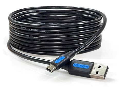 Cable USB A Macho A Mini USB B 5 Pines Macho 3m Cetronic