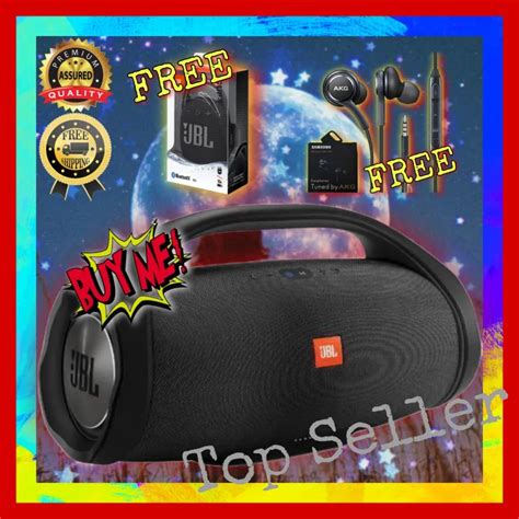 ORIGINAL JBL Boombox 1 Portable Bluetooth Speaker and FREEBIES | Lazada PH