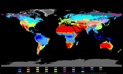 Climate map of the world in 2100 | Scrolller