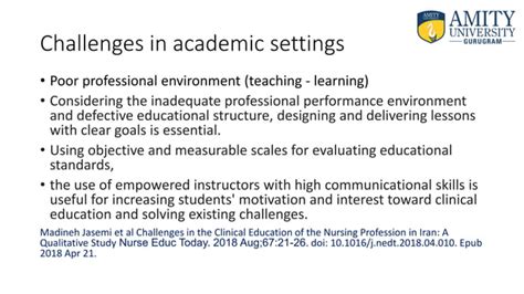 Issues And Challenges In Nursing Profession Ppt