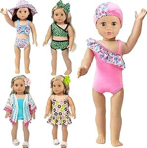 Amazon Zita Element Sets Inch Girl Doll Bikini Swimwear Swimsuits For Inch Doll And