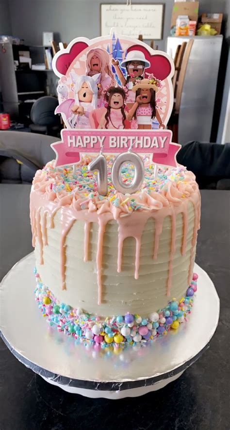 Roblox Birthday Cake, Diy Cake Topper Birthday, 8th Birthday Cake ...