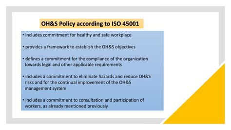 Iso 45001 Management Of Safety And Occupational Health