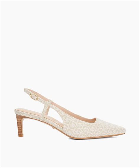 Dancing Nude Slingback Court Shoes Dune London