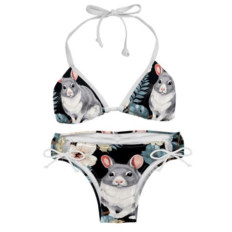 Tmall Detachable Sponge Adjustable Strap Bikini Set Two Pack Ideal