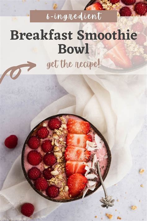 Breakfast Smoothie Bowl - Spoonful of Kindness