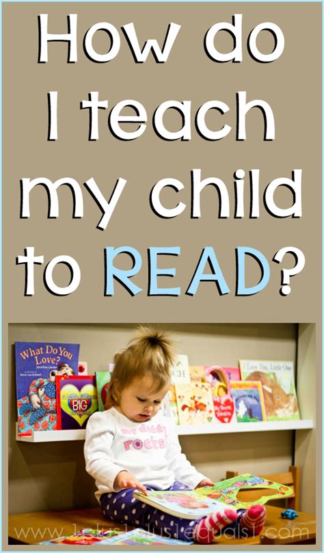 How To Teach A Kid To Read