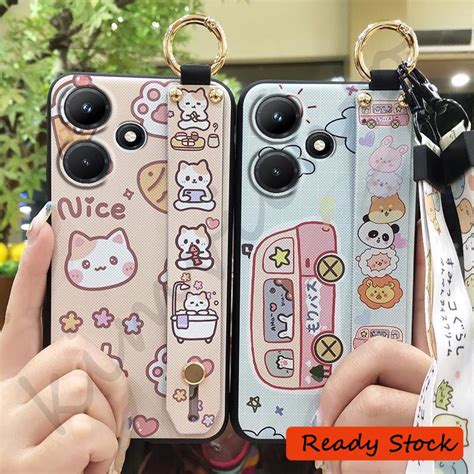 Estojo Telef Nico Para Infinix X Hot Play Converter Phone Stand Wrist Al A Pendurar