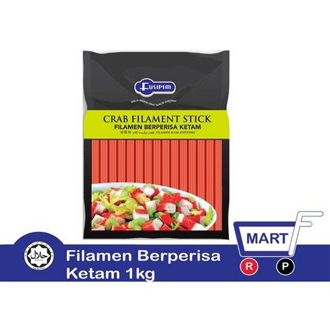 FUSIPIM Crab Filament Stick 1kg 250g Filamen Berperisa Ketam KL