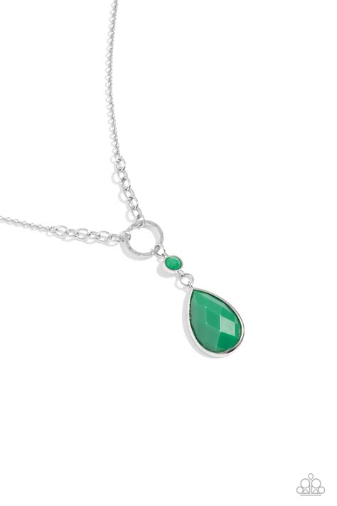 Paparazzi Accessories: Valley Girl Glamour - Green | Paparazzi Accessories