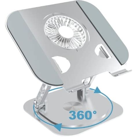 Laptop Stand For Desk Adjustable With Cooling Fan | Konga Online Shopping