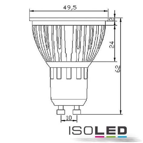 Gu10 Led Strahler 5 5w Cob 38° Warmweiß Dimmbar Led Gu10 230v