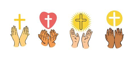 hands holding  cross  prayinghands  people