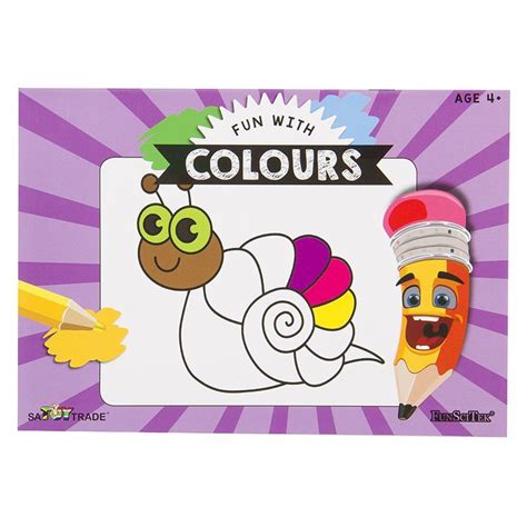 Fun Colouring Book Fun With Colours A532p Funscitek