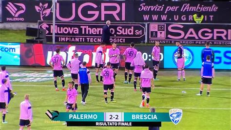 Serie B Palermo Brescia Beffa Lacrime E Fischi Al Barbera