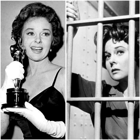 Susan Hayward With Her Best Actress Oscar At The 31st Academy Awards