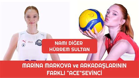 Marina Markova ve Takım Arkadaşlarının Farklı ACE SEVİNCİ Muratpaşa