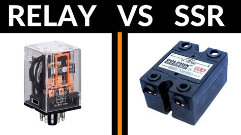 Difference Between Ssr Relay And Electromechanical Relay Youtube