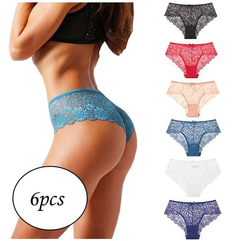 Jupaopon Underwear For Womens Lingerie For Women Women S Sexy Underwear Lace Bikini Panties