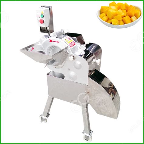 stainless steel mango fruits dicer cube dicing machine
