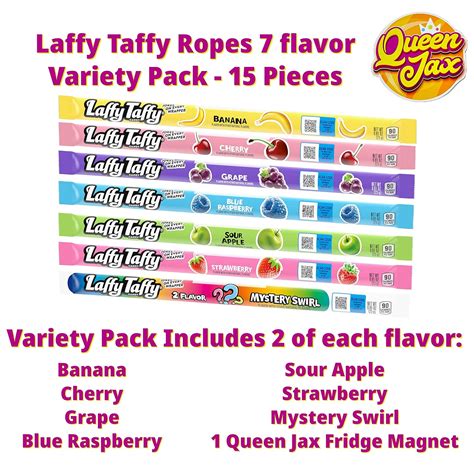 Laffy Taffy Ropes Paquete Variado Paquete De De Cada Sabor