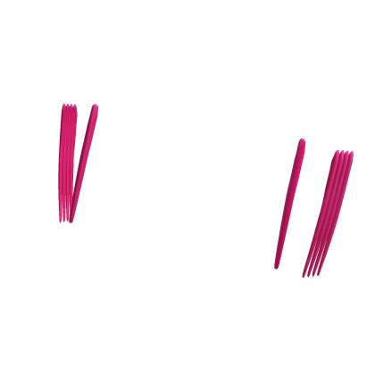 Slay Long Nails Hot Pink Roblox