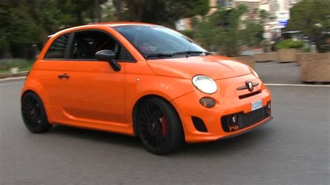 This Orange Abarth 500 Is Insanely Fast Youtube